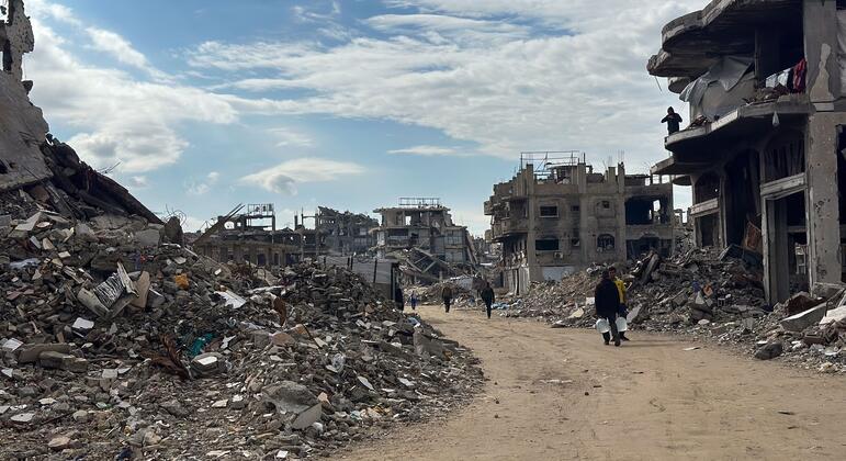 ONU afirma que desmilitarização de Gaza é essencial para avanço de plano de paz