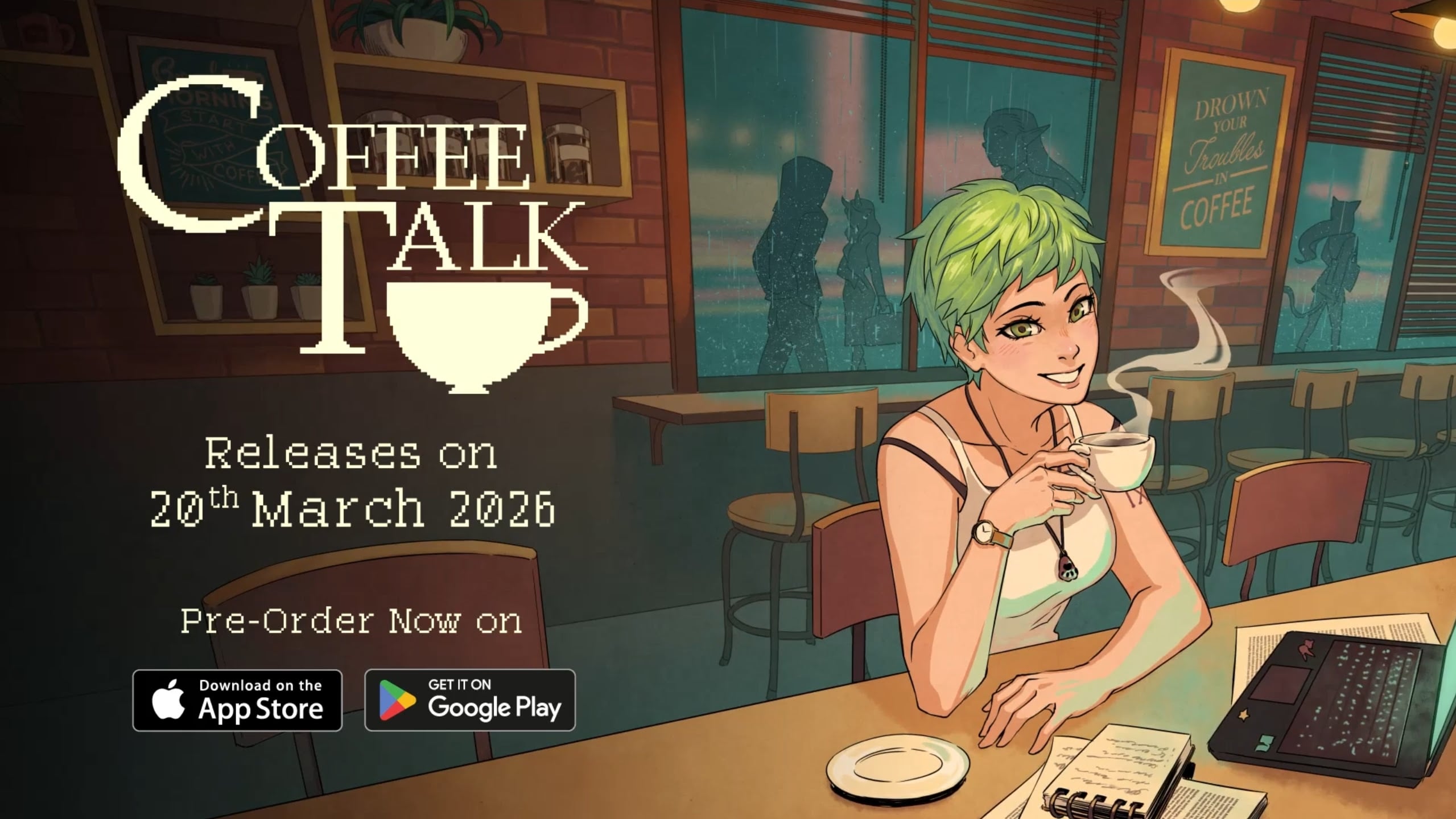 Coffee Talk chegando ao iOS e Android em 20 de março