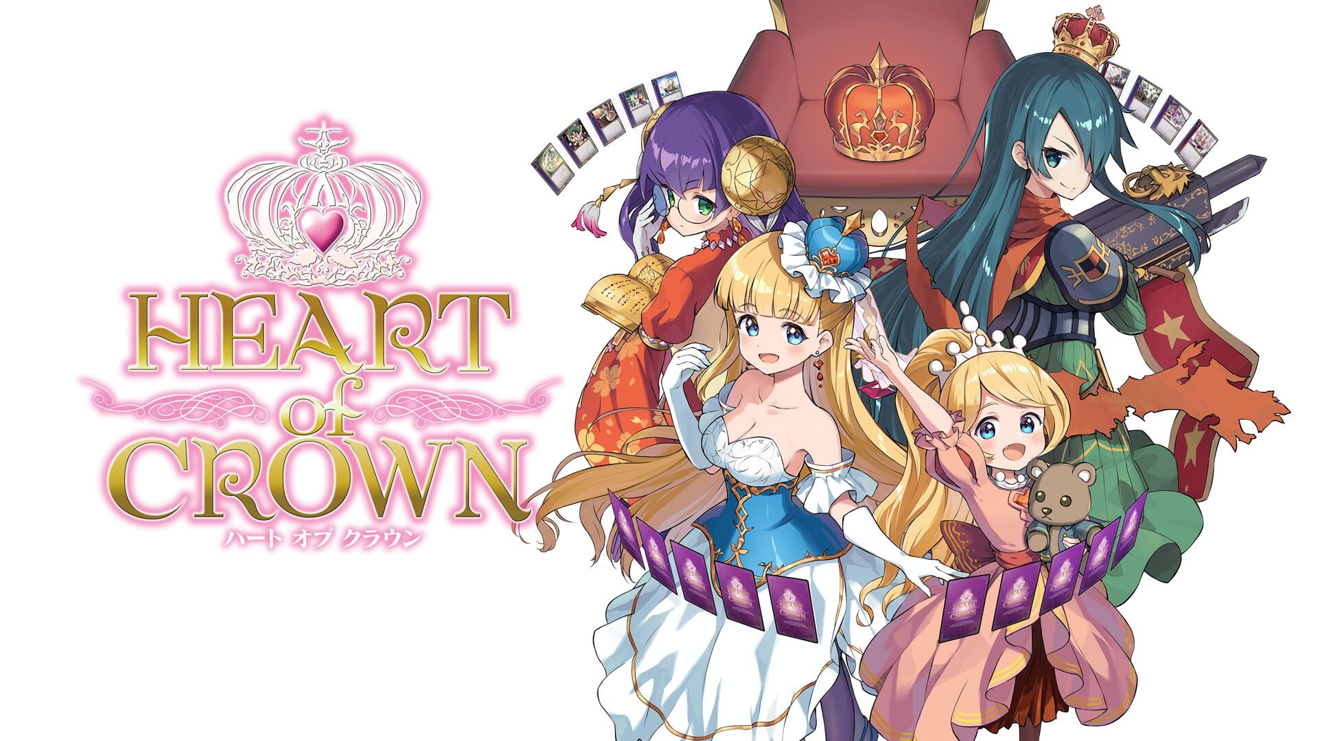 HEART of CROWN para Switch agora disponível no oeste