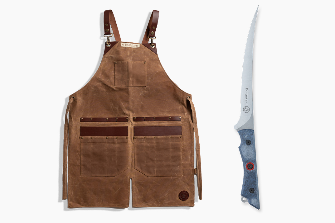 Iron & Resin’s Field & Flame Capsule combina roupas de trabalho, facas e utilidades externas