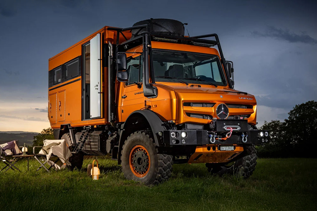 O Mercedes-Benz Unimog TenereX é o melhor trailer de expedição para ir a qualquer lugar