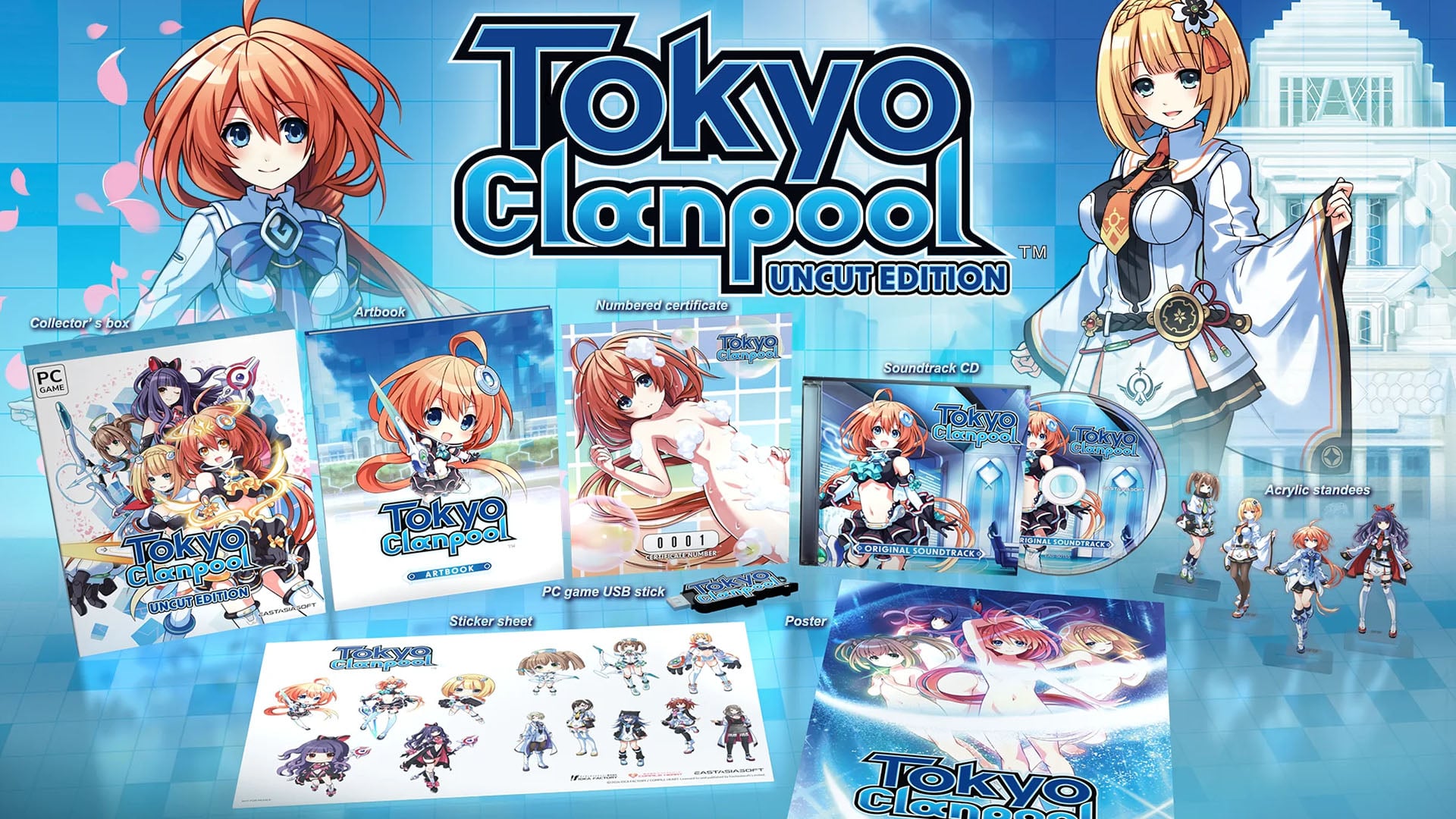 Tokyo Clanpool Uncut Edition anunciada para PC