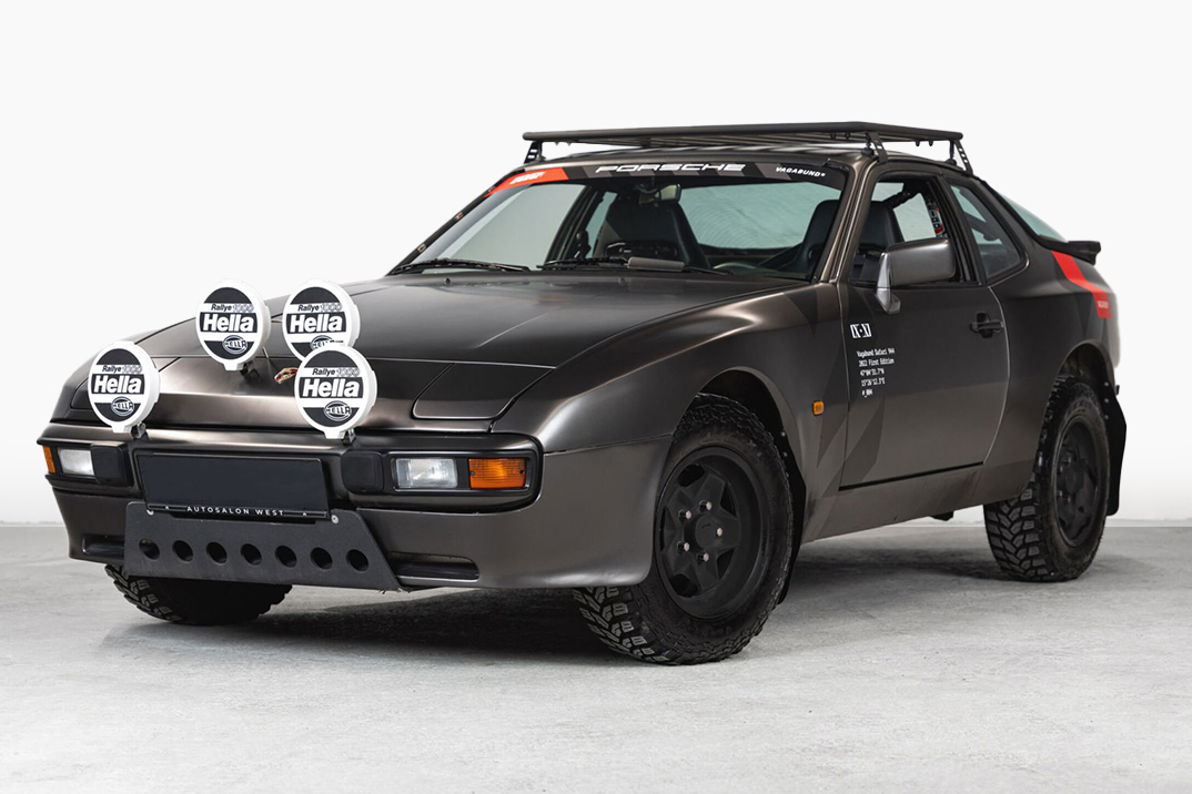O kit de conversão Porsche 944 Safari 1983 da Vagabund Moto dá a este cupê esquecido o tratamento off-road que ele merece