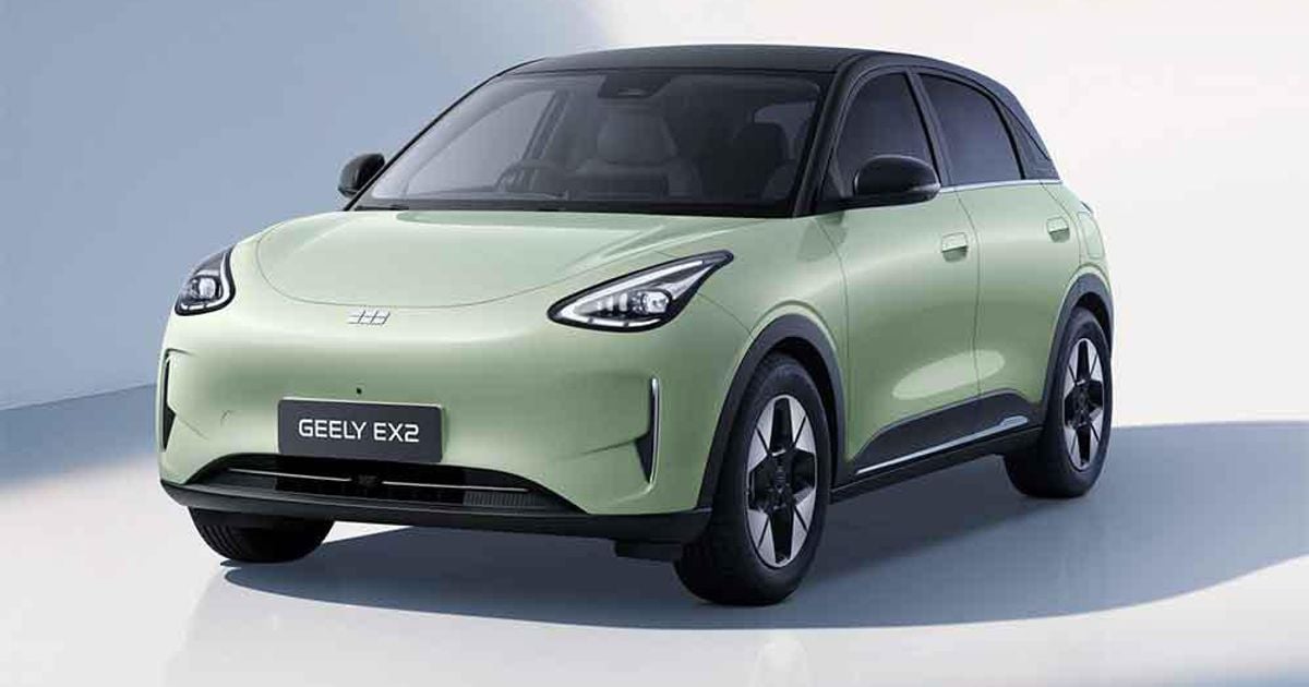 Geely EX2 com destino à Austrália foi o carro mais vendido da China em 2025
