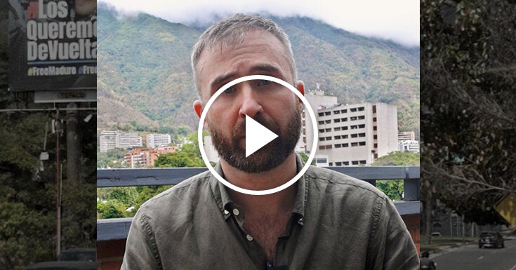 Por trás da mensagem de “Maduro Livre” que se espalha em Caracas