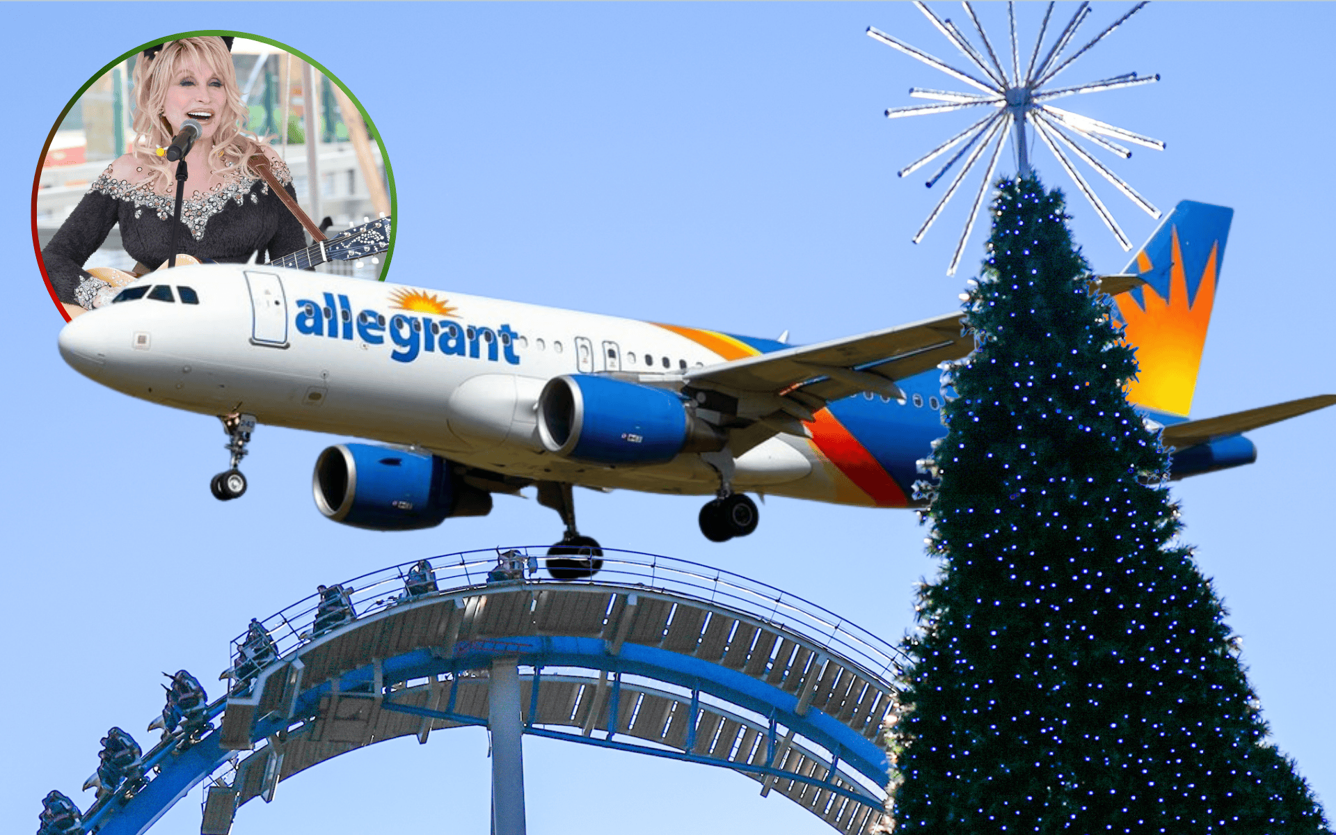 “Working 9 To 5” vai ao ar em voo temático Allegiant para Dollywood