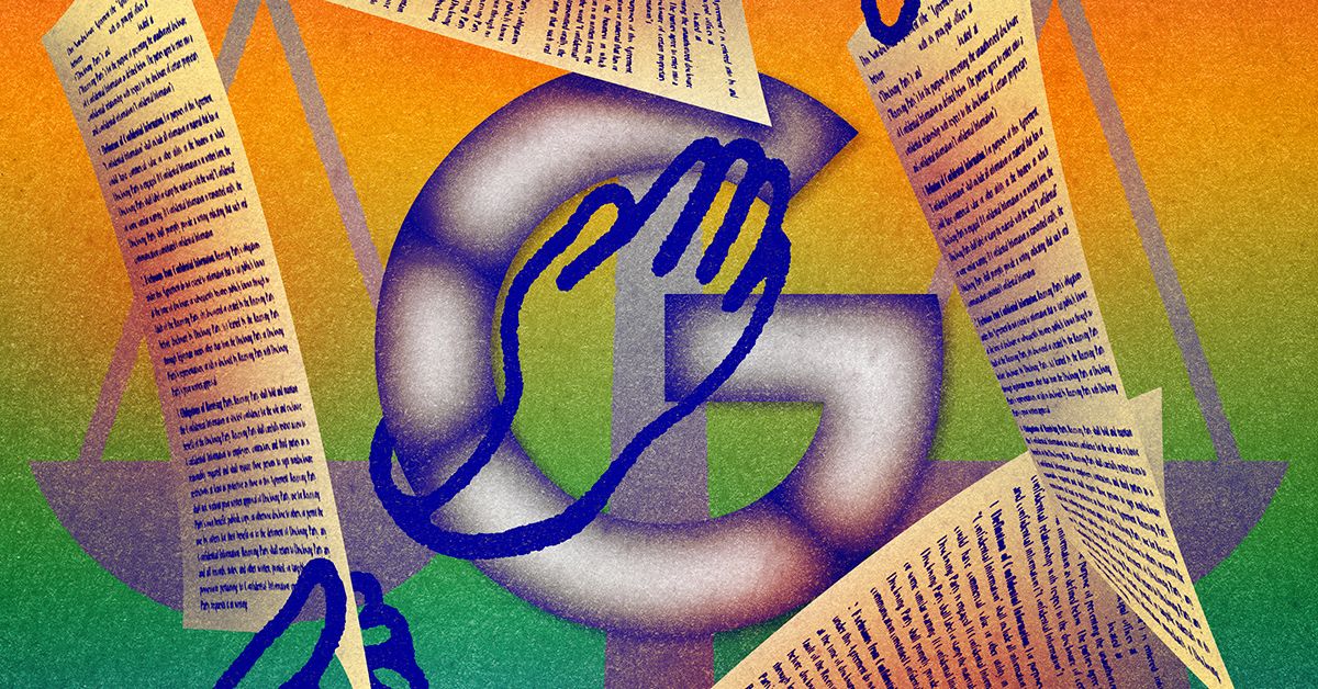 Esta é a aparência de uma resposta à intimação do Google, cortesia dos arquivos Epstein