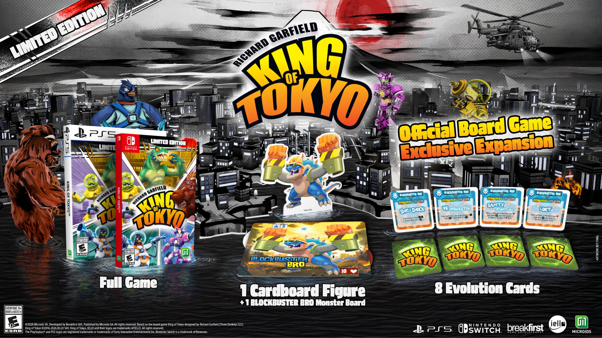 King of Tokyo será lançado em 21 de maio