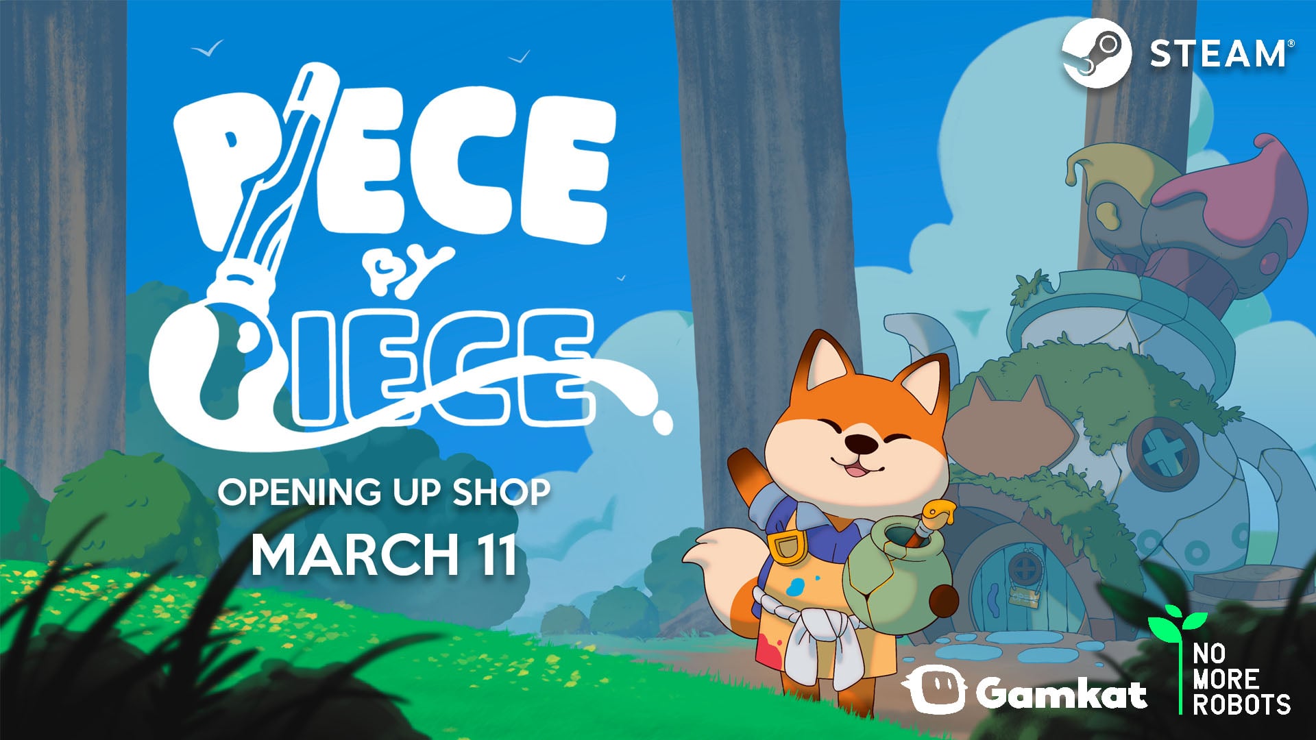 Piece by Piece para PC será lançado em 11 de março