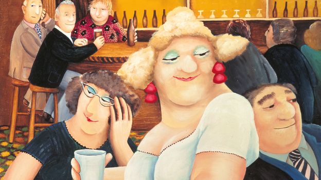 Por que os críticos desprezaram as pinturas ‘atrevidas’ de Beryl Cook