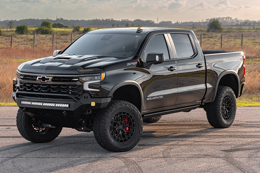 Hennessey aumenta o Chevy Silverado ZR2 para 700 cv com 2026 GOLIATH 700