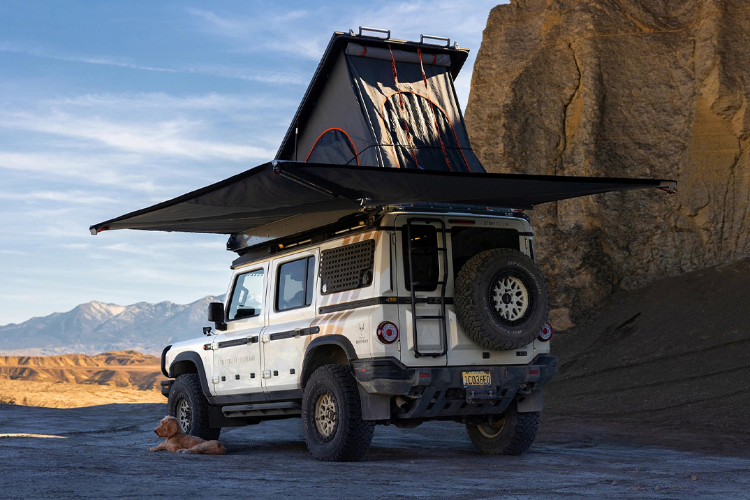 O Grand Bohemian 2027 do contador de histórias Overland transforma o granadeiro Ineos em um campista