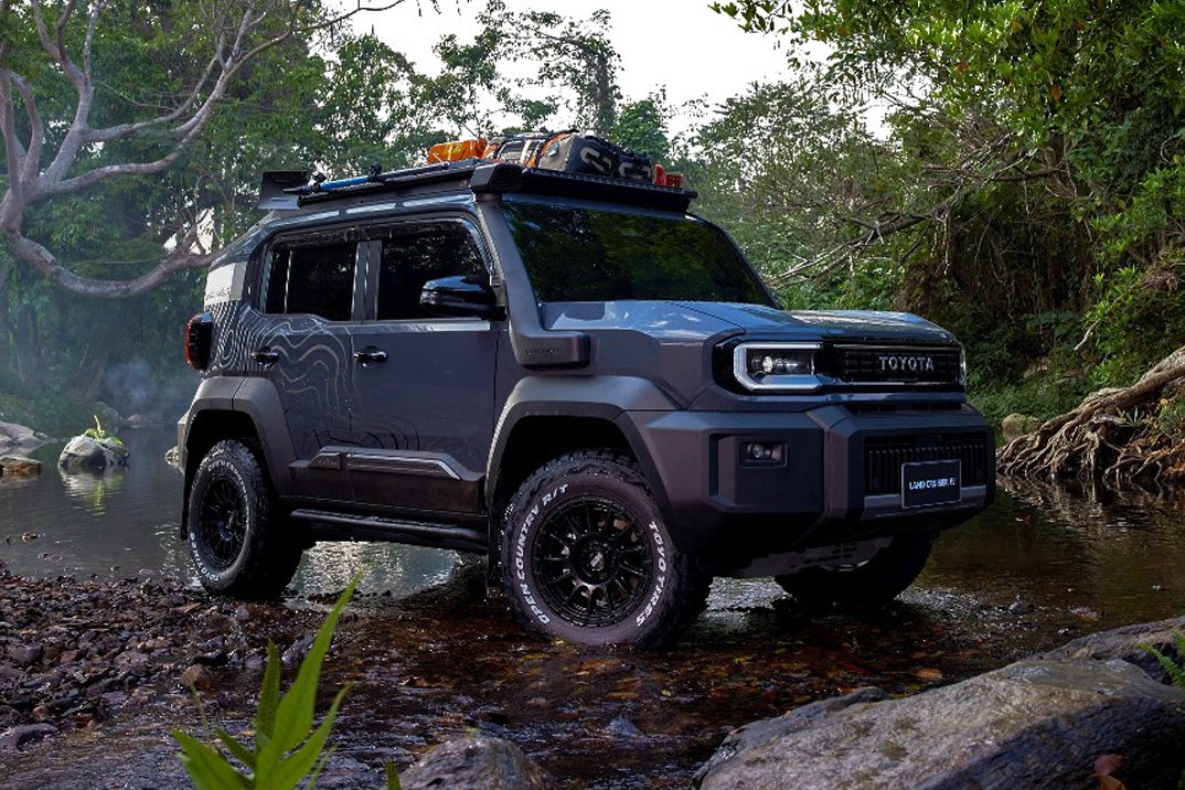 Toyota revelou quatro versões conceituais para o Land Cruiser FJ Revival 2026