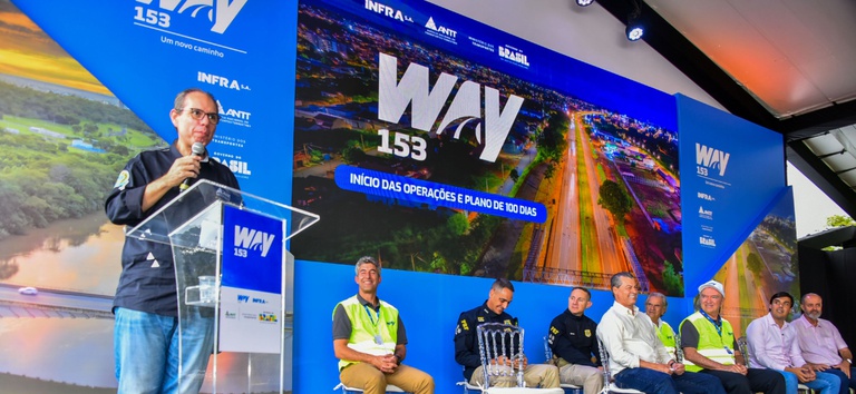 ANTT participa da apresentação do plano de 100 dias da Way-153 e reforça compromisso com segurança e melhorias imediatas aos usuários — Agência Nacional de Transportes Terrestres