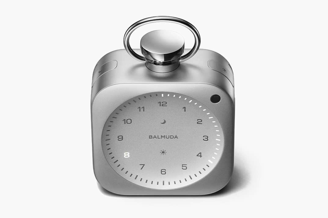 Balmuda apresenta um relógio de cabeceira de alumínio sem mãos