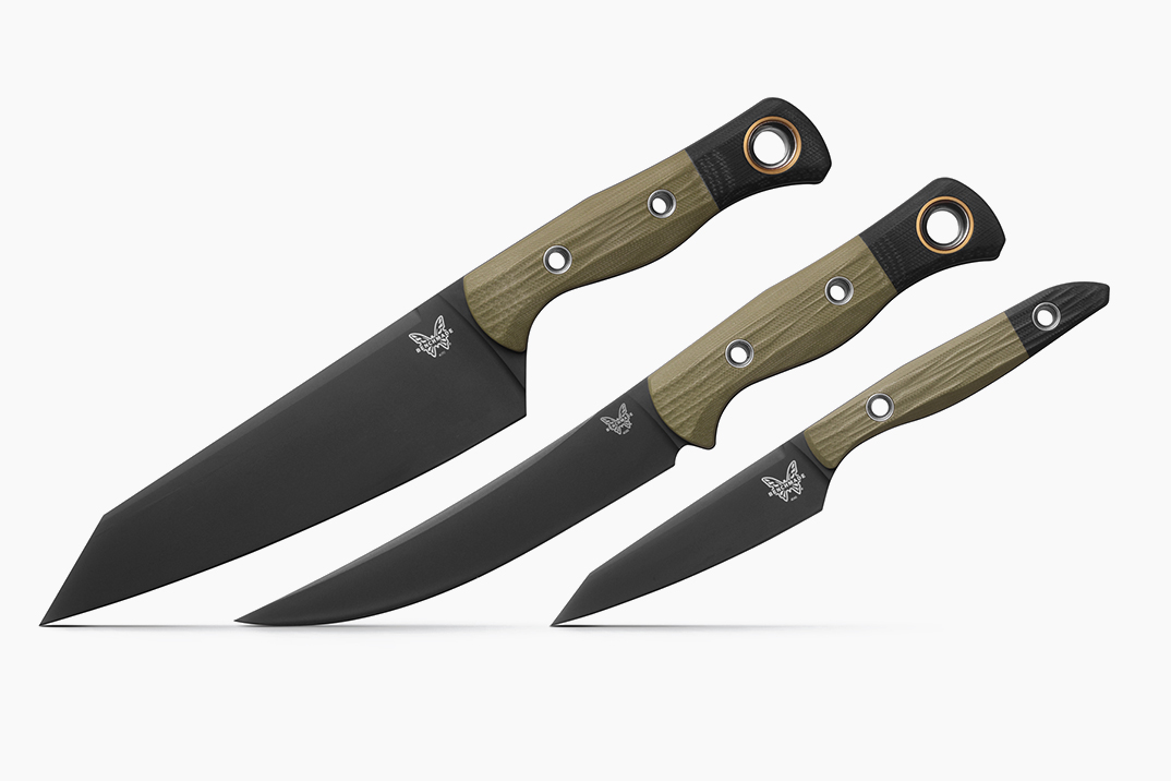 Benchmade expande sua linha de talheres para 2026 com um trio de facas de cozinha