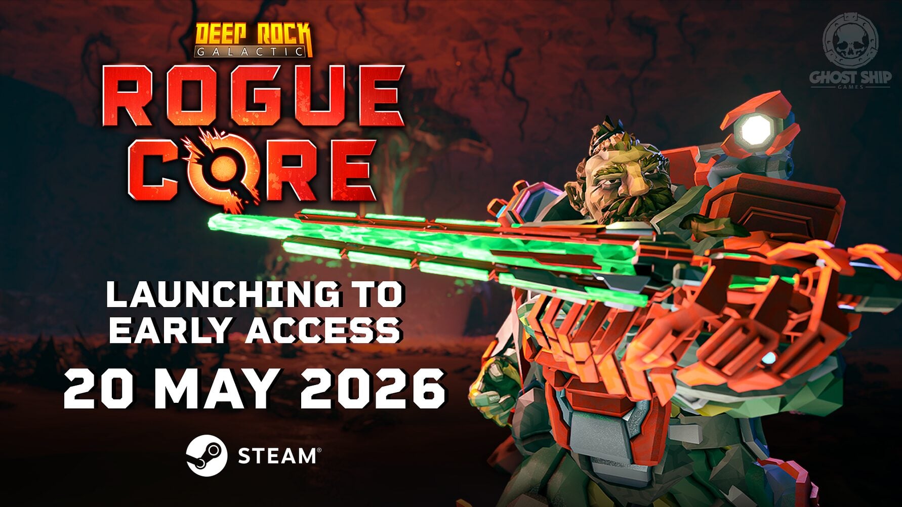Deep Rock Galactic: Rogue Core será lançado em acesso antecipado em 20 de maio