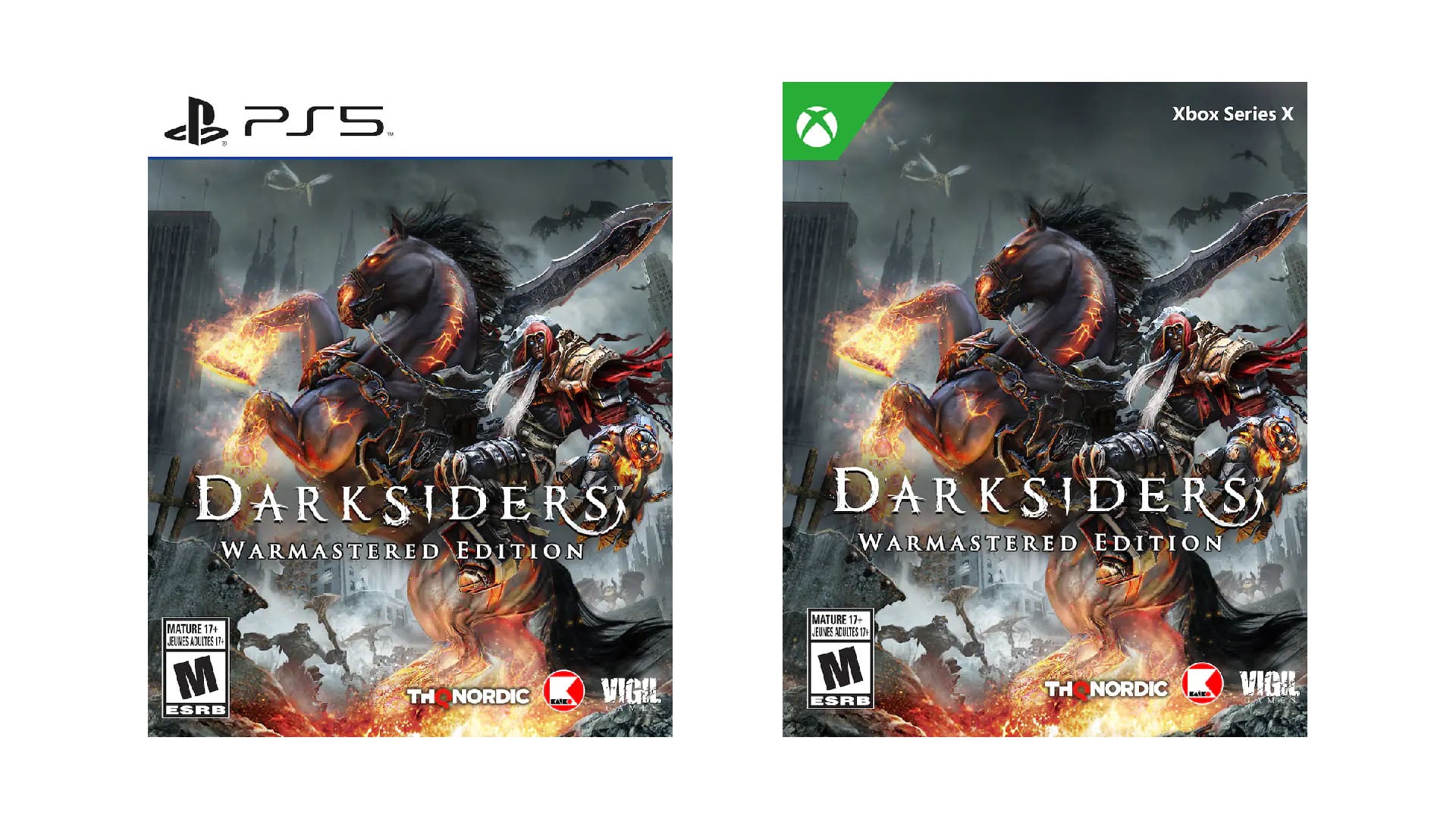 Darksiders Warmastered Edition chegando ao PS5, Xbox Series em 19 de maio