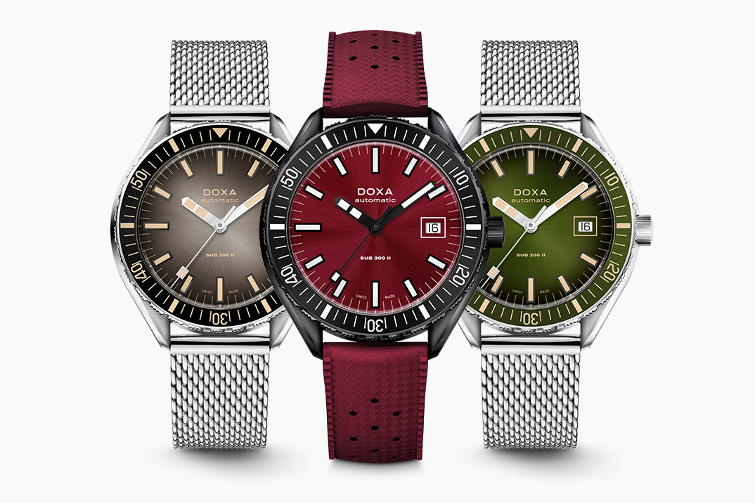 O relógio de mergulho SUB 200 II da DOXA aumenta a caixa para 44 mm