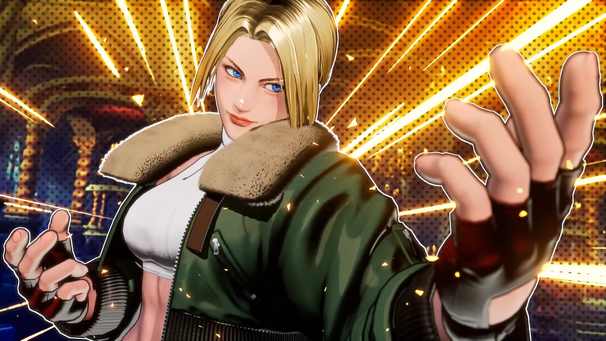 O personagem DLC de Fatal Fury: City of the Wolves, Blue Mary, será lançado em 26 de março