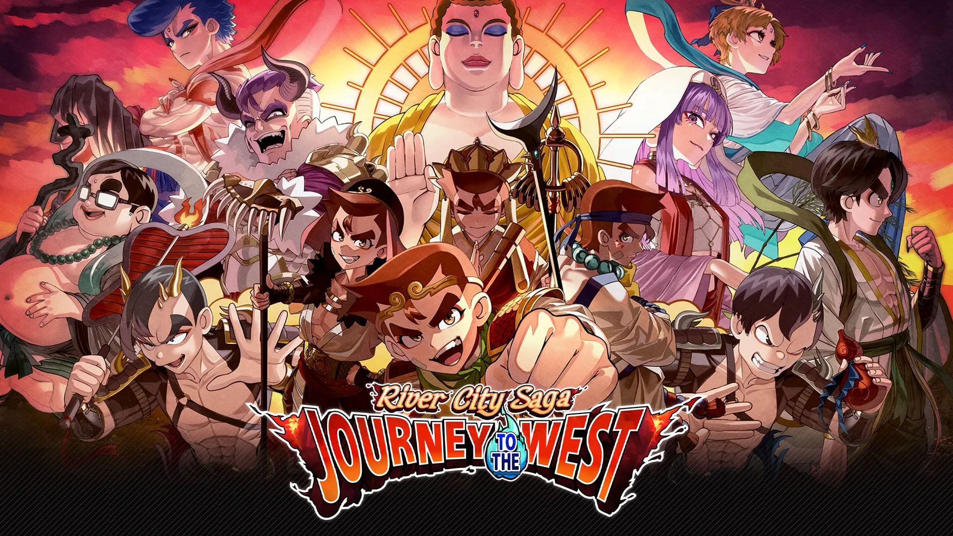 River City Saga: Journey to the West detalha história, sistemas e personagens