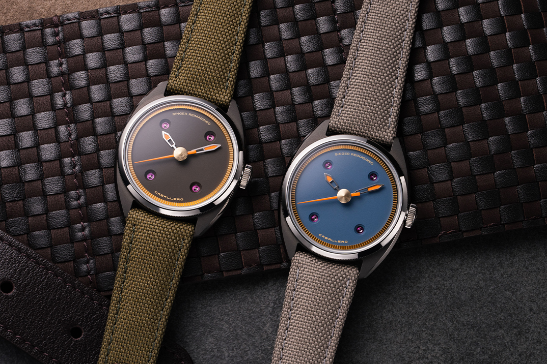 Singer Reimagined adiciona uma caixa de titânio ao seu relógio Caballero de 6 dias