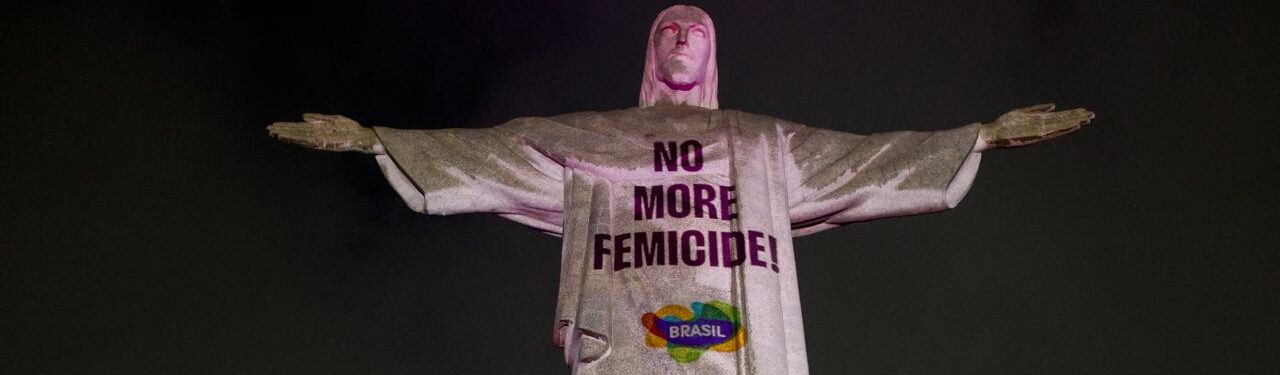 Cristo Redentor ilumina campanha contra feminicídio e reforça compromisso do Brasil com turismo seguro e inclusivo