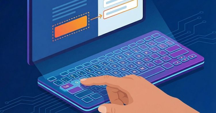 Guia para iniciantes em testes manuais de acessibilidade com navegação por teclado