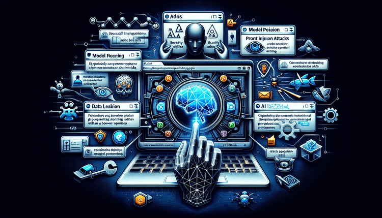 Implicações de segurança da execução do modelo do lado do cliente