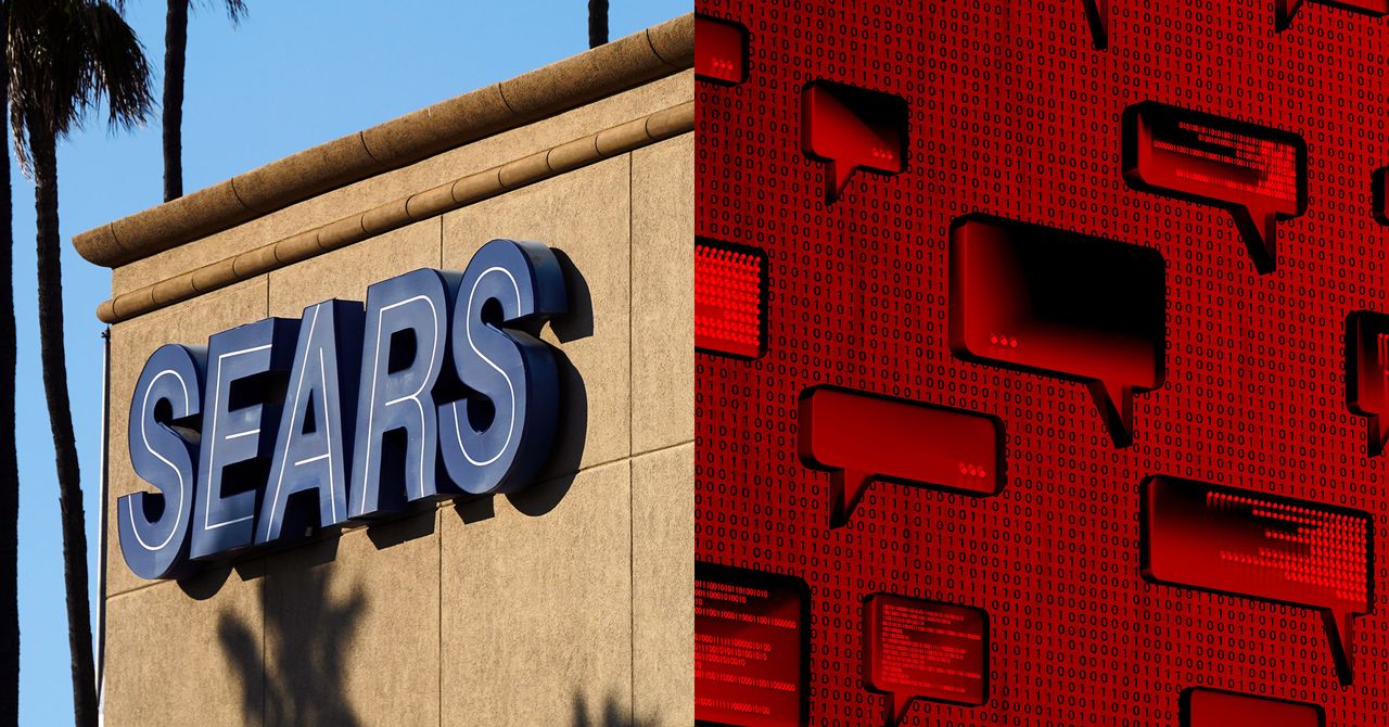 Sears expôs chamadas telefônicas e bate-papos de texto do AI Chatbot para qualquer pessoa na web