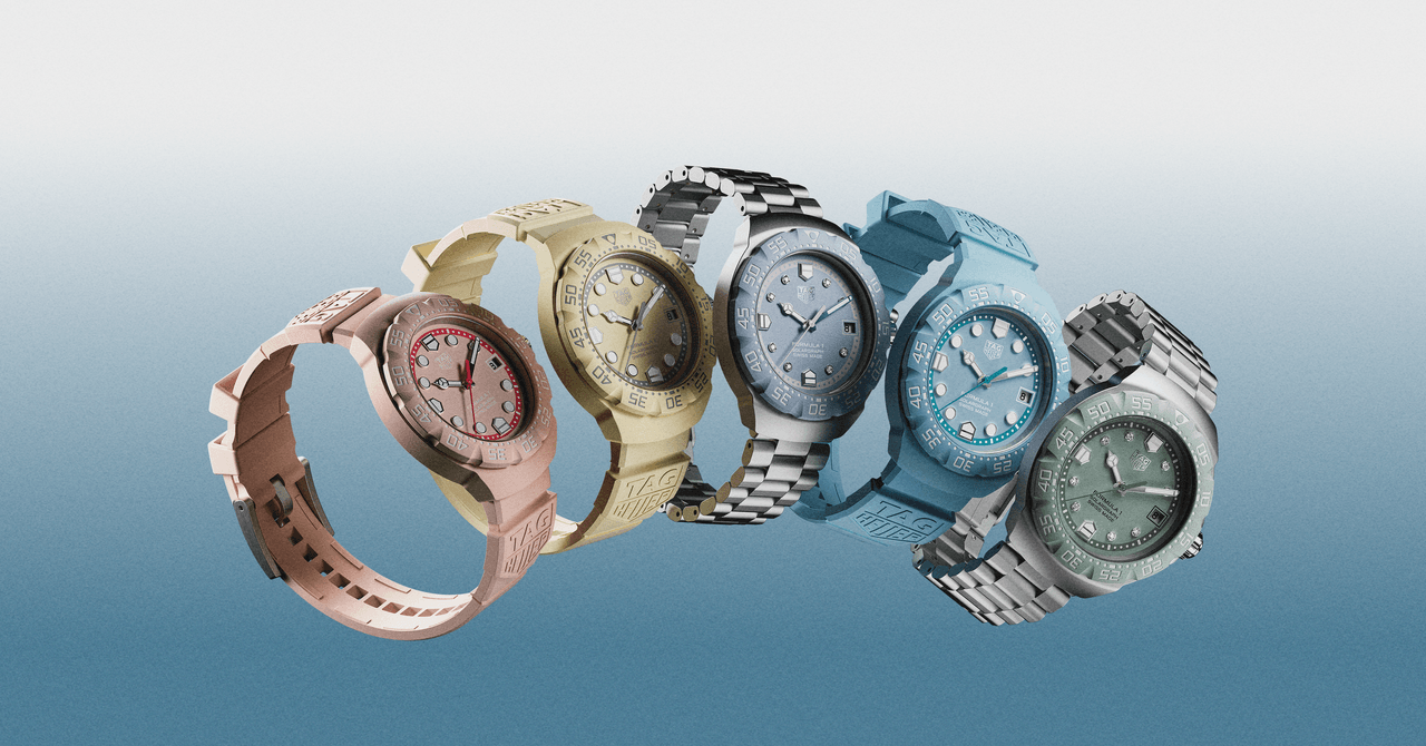 TAG Heuer lançou novos F1s movidos a Polylight