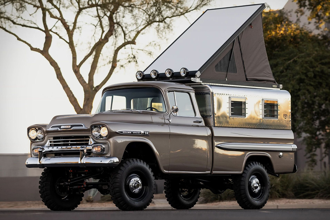 A versão única do Chevrolet Apache 1959 da Delmo está à disposição