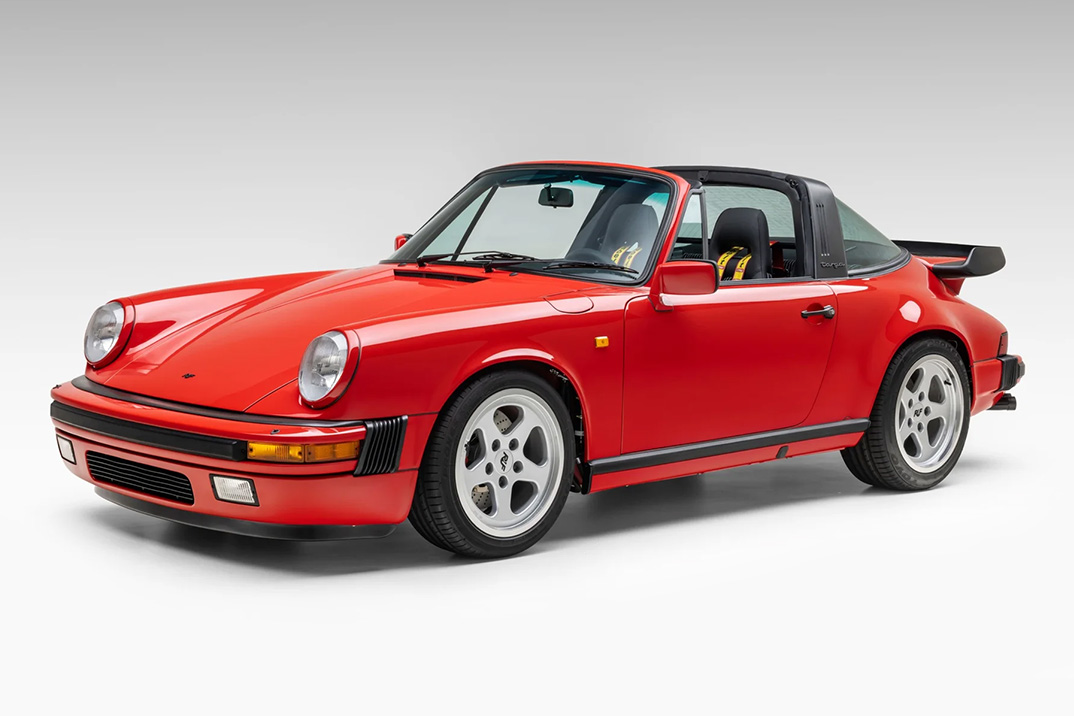 O único Porsche 911 Targa BTR III-Spec 1985 da RUF está em leilão