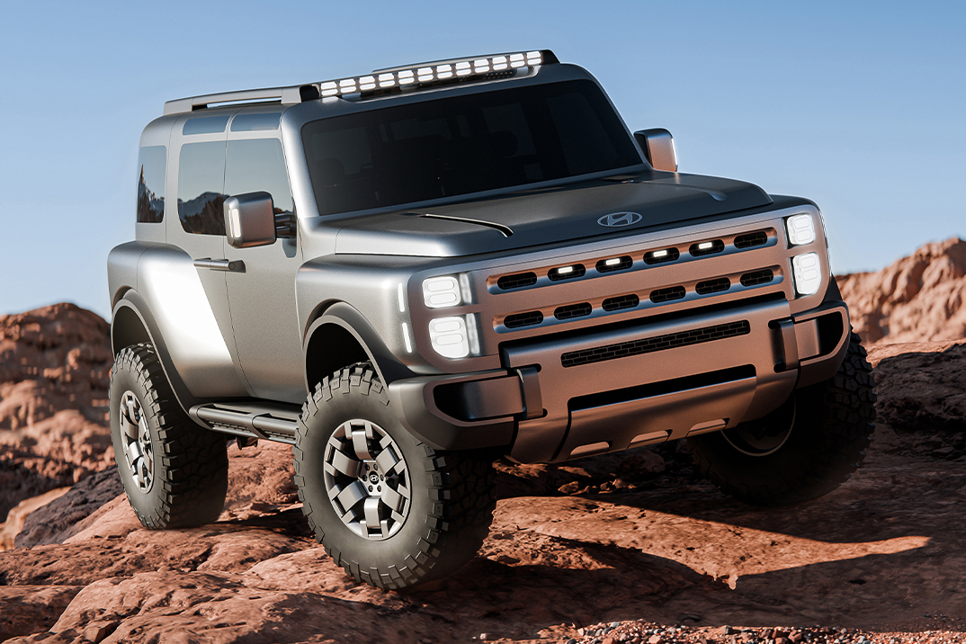 O 2026 Boulder Concept da Hyundai é seu primeiro SUV com carroceria