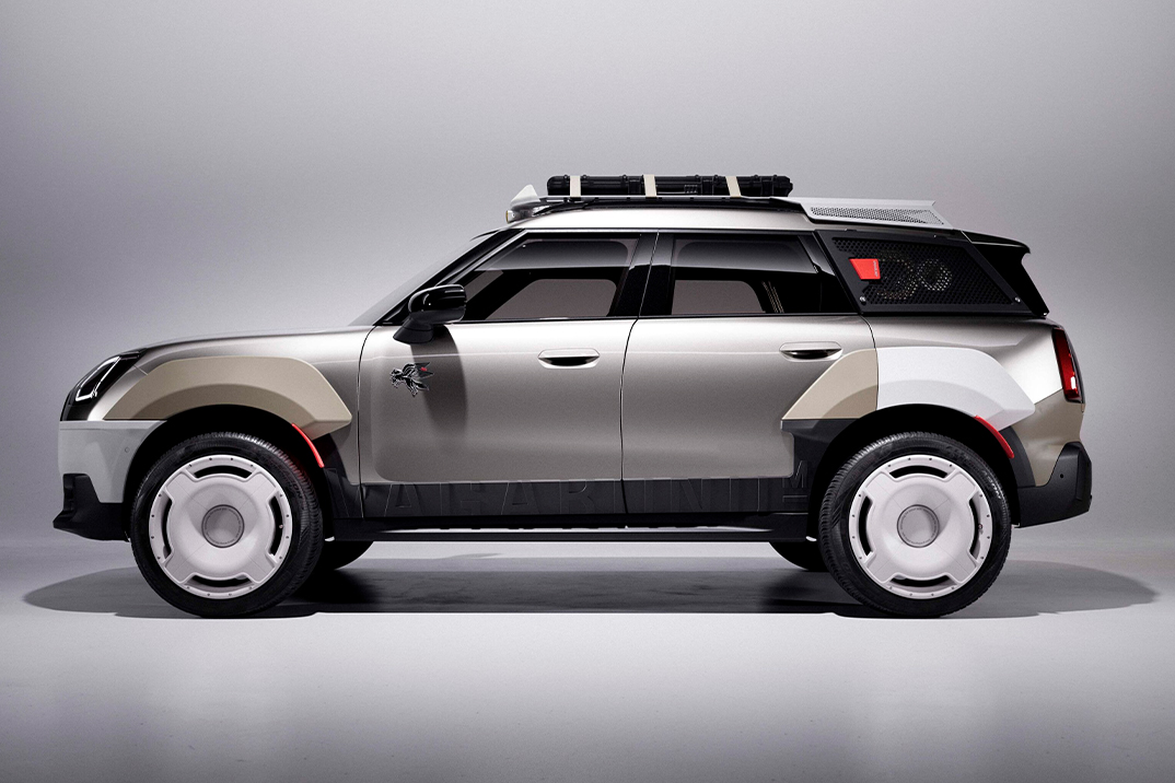 Vagabund transforma um MINI Countryman SUV 2026 em um Boombox