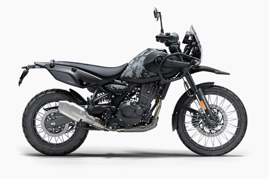 Himalayan Mana Black Edition da Royal Enfield está disponível nos EUA em 2026