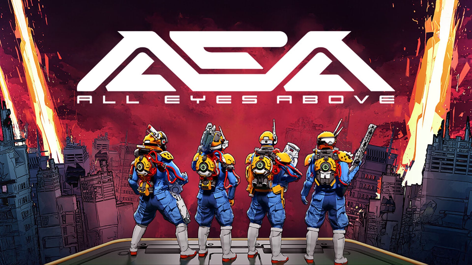 Jogo de tiro em primeira pessoa cooperativo Cel-shaded All Eyes Above anunciado para PC