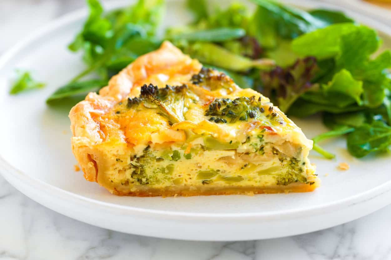 Receita perfeita de quiche de brócolis