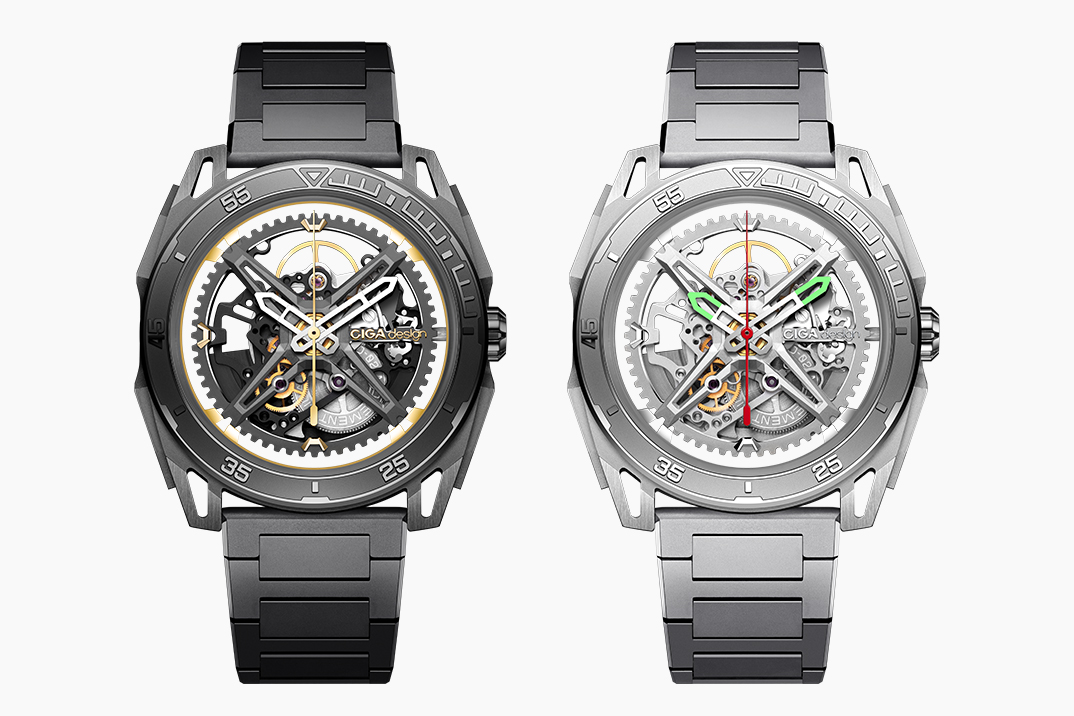 CIGA design lança seu relógio redondo automático Falcon Skeleton de US$ 500