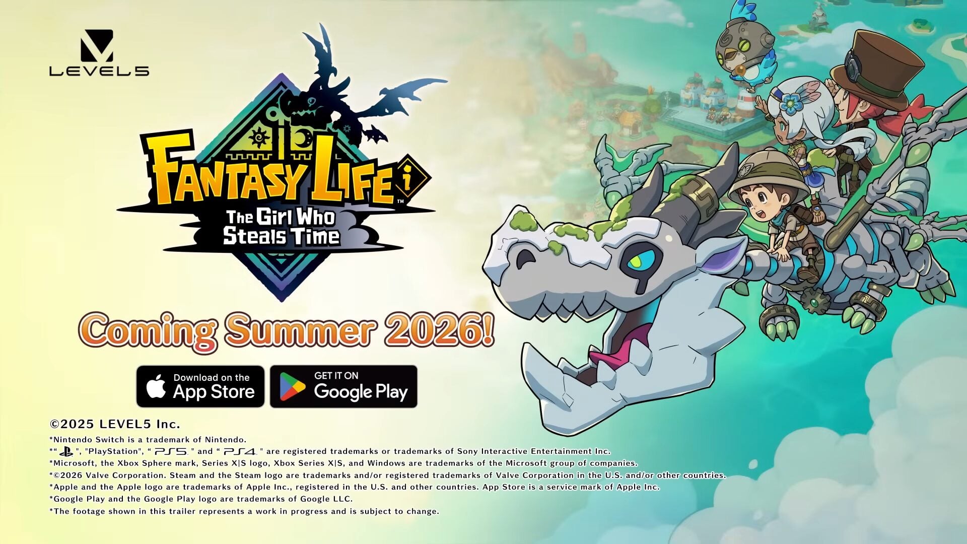 FANTASY LIFE i: The Girl Who Steals Time chegando ao iOS e Android neste verão