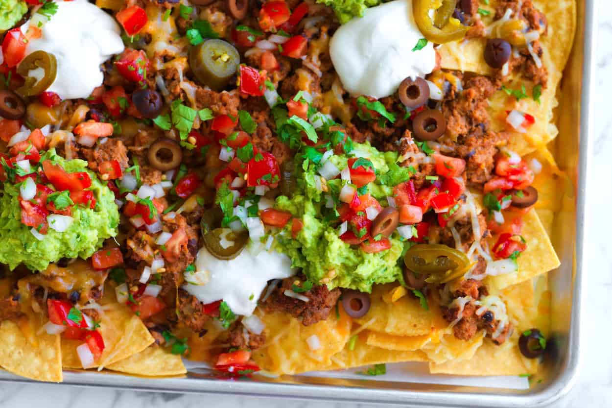 Nossa receita favorita de nachos