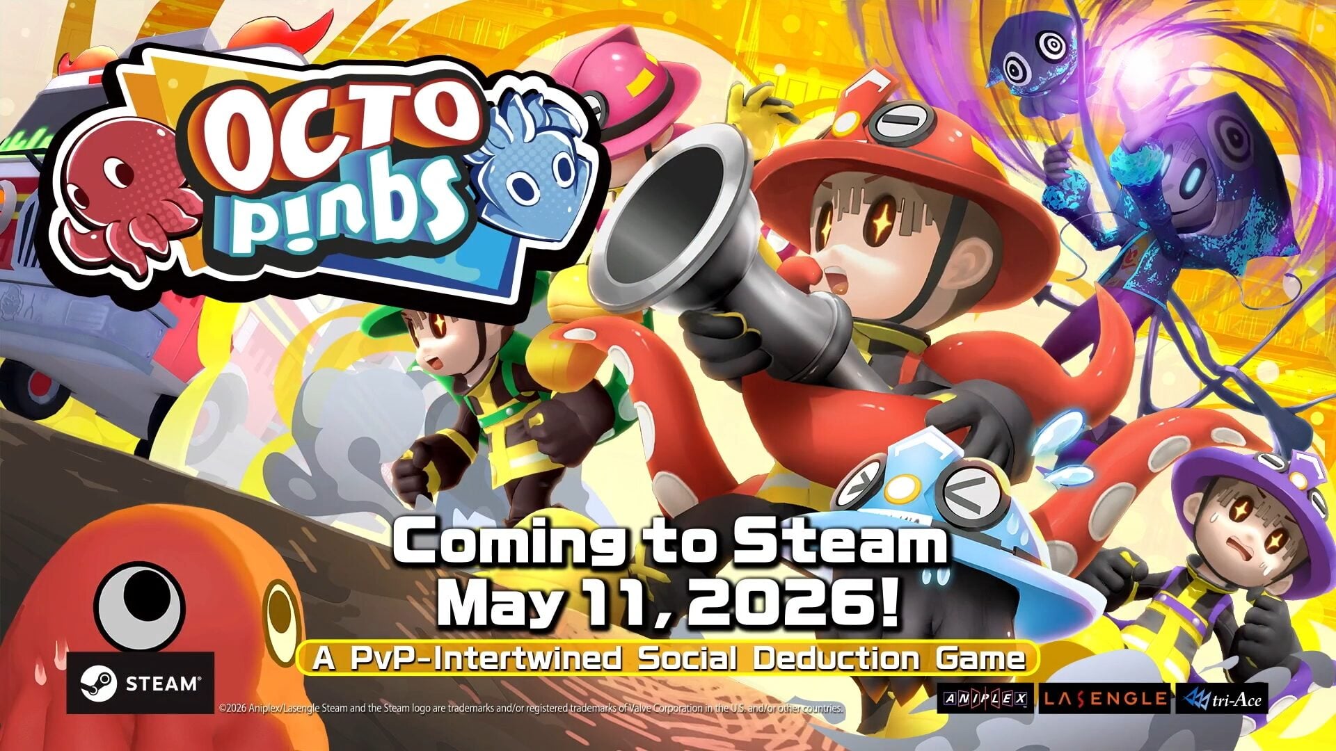OCTOPinbs é lançado em 11 de maio – Gematsu