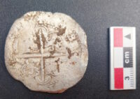 Moeda de prata encontrada na condenada colônia espanhola no Estreito de Magalhães – The History Blog