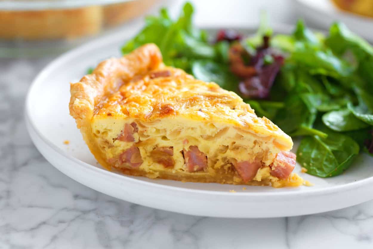 Nossa receita favorita de quiche