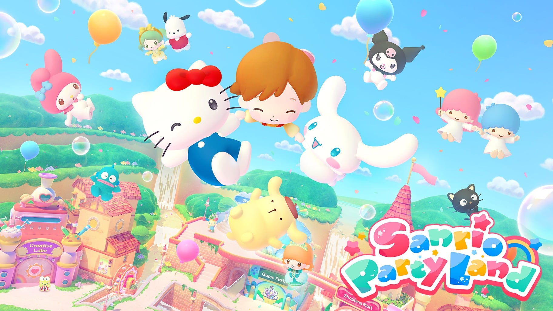 Sanrio Party Land anunciado para Switch 2, Switch