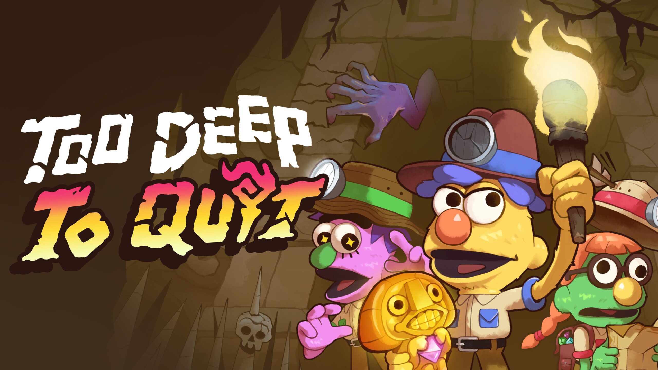 Jogo de aventura cooperativa de mergulho no templo TOO DEEP TO QUIT anunciado para PC