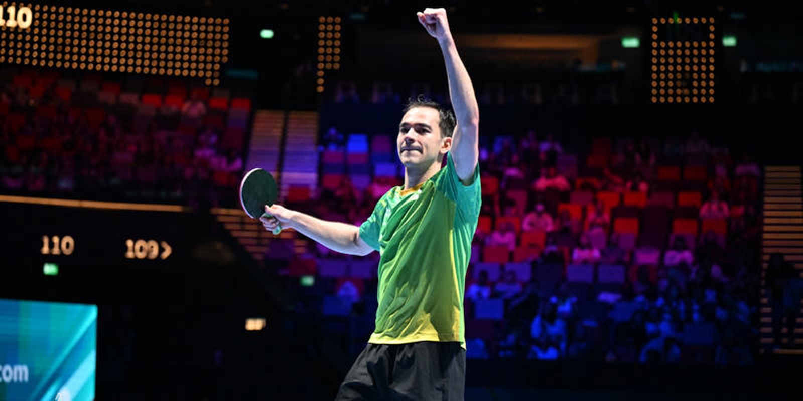 Calderano derrota francês e fica a 2 vitórias do bi na Copa do Mundo