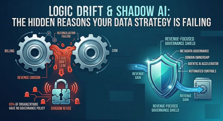 Logic Drift & Shadow AI: os motivos ocultos pelos quais sua estratégia de dados está falhando