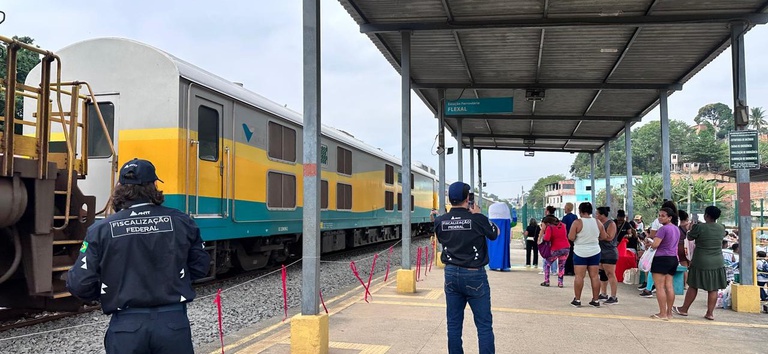 ANTT reforça conscientização sobre segurança ferroviária durante ações do Maio Amarelo em diferentes regiões do país — Agência Nacional de Transportes Terrestres