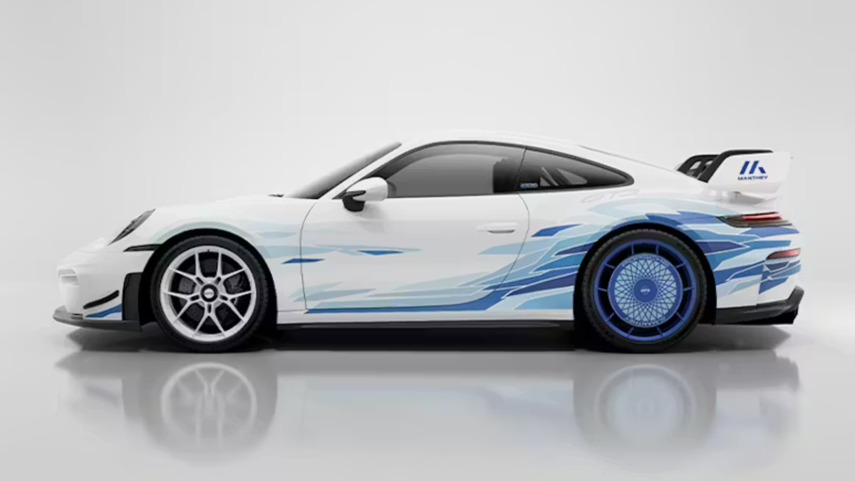 Este novo Porsche 911 GT3 limitado se concentra na arte, não apenas no desempenho